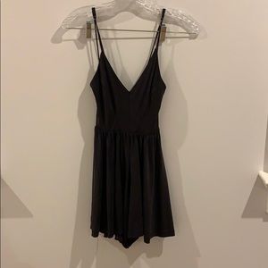 Grey romper - urban outfitters